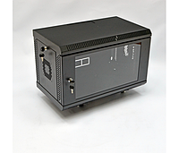 Шкаф Voltronic 6U, 600х350х373 мм (Ш*Г*В), акриловое стекло, черный
