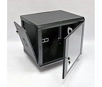 Шкаф Voltronic 9U, 600х600х507 мм (Ш*Г*В), акриловое стекло, черный