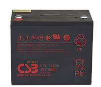 Аккумуляторная батарея CSB GPL12800, 12V 80 Ач (261х168х210 (220)