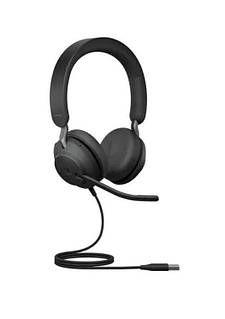 Навушники з мікрофоном JABRA Evolve2 40 SE MS Stereo Black (24189-999-999)
