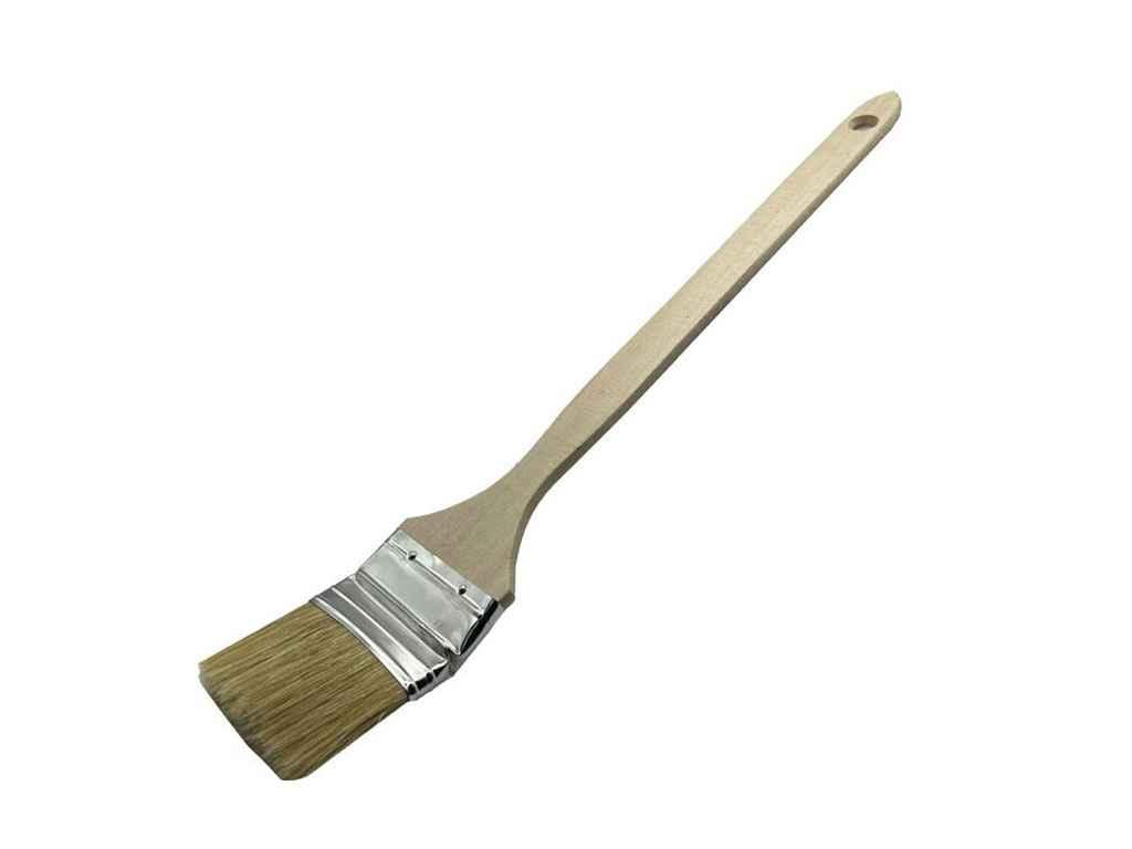 Пензель радіаторний 2,5 деревяна ручка RADIATOR professional tools ТМ WoffMann BP
