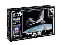 Збірна модель космічного корабля Revell 05657 Imperial Shuttle Tydirium STAR WARS SET 1/106