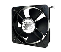 Кулер для охлаждения серверных БП FP-20060EX-S1-B DC sleeve fan 2pin под пайку - 200*200*60мм, 220V/0,43A,