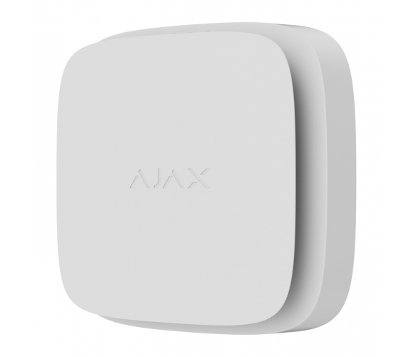 Бездротовий датчик диму, температури та чадного газу Ajax FireProtect 2 RB (Heat/Smoke/CO) білий