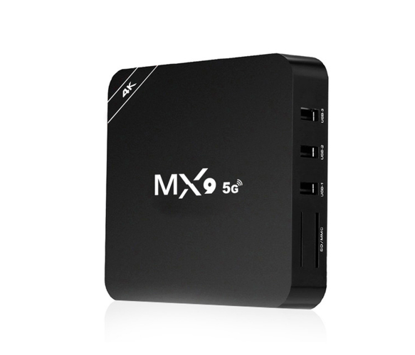 Медиа приставка MX9 4K 4/64G Smart TV Box (Android 9.0, ОЗУ - 4Гб, 64Гб встроенной памяти, 4-х ядерный - фото 1 - id-p2132284454