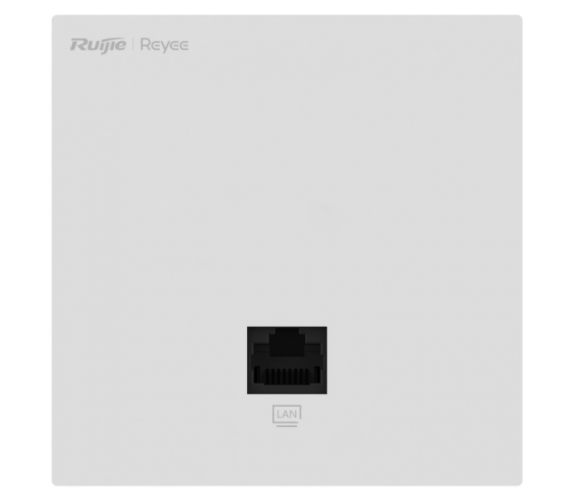 Настінна дводіапазонна гігабітна точка доступу Ruijie Reyee RG-RAP1261, 1 x 10/100/1000Base-T, живлення PoE, 86 x 86 x 42.4
