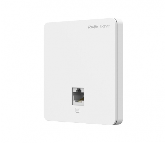 Настінна дводіапазонна точка доступу Ruijie Reyee RG-RAP1200(F), 1 Ethernet 100 Мбіт/с + 1 PoE 100 Мбіт/с, 86х86х29.3 мм