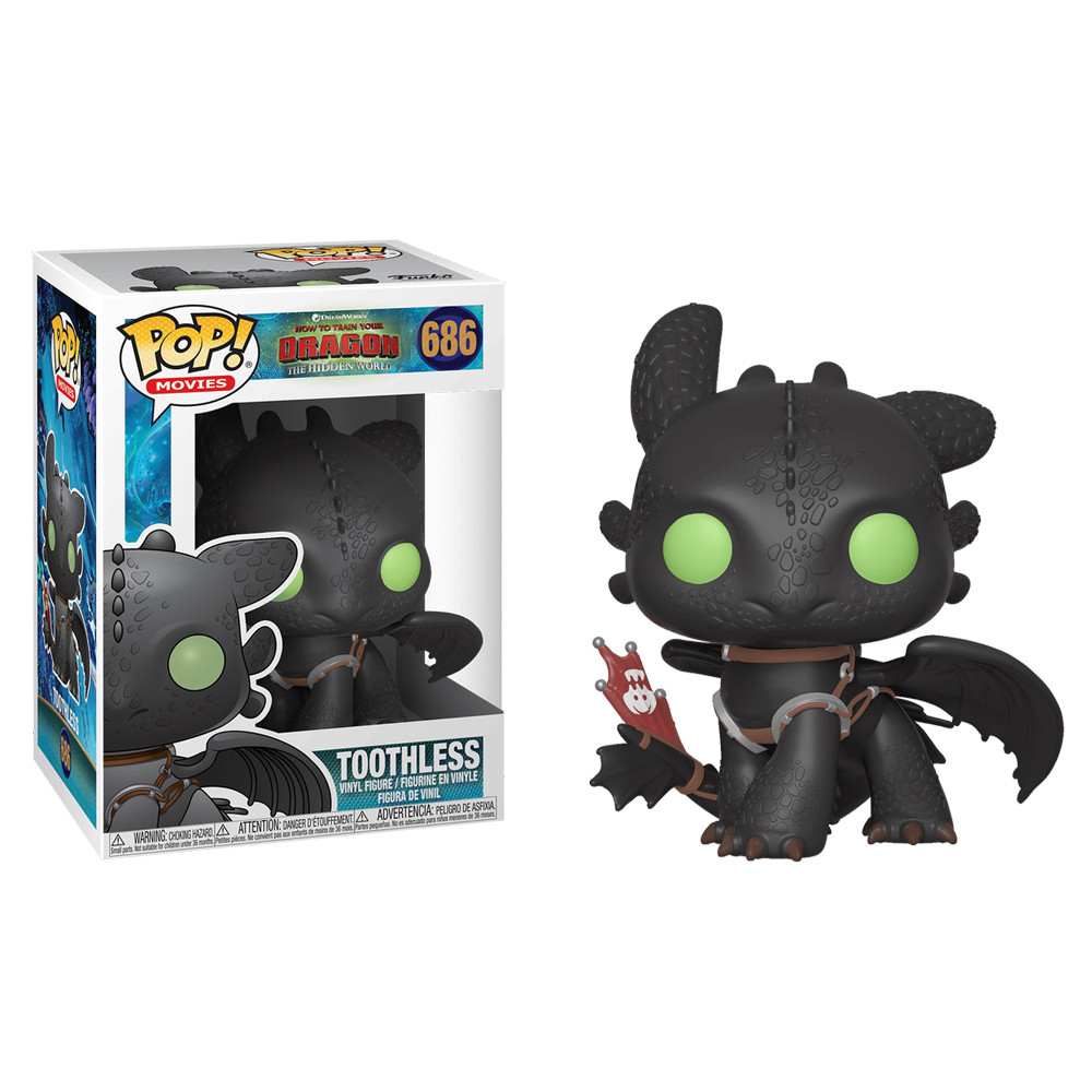 Фігурка Фанко Поп Funko Pop Як приборкати дракона How to Train Your Dragon Беззубик Toothless 10 см №686