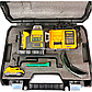 Лазерний рівень dewalt dce089d1g (3d, 12 променів) акумуляторний рівень девольт, фото 5