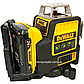 Лазерний рівень dewalt dce089d1g (3d, 12 променів) акумуляторний рівень девольт, фото 7