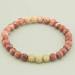 Браслет Яшма 22 см.