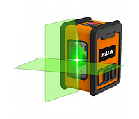 Рівень лазерний Hilda, ступінь захисту – IP54, дальність – 500 см, колір – помаранчевий.