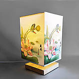 Декоративний світильник "Лотос" з Led-лампою (тепле світло), фото 2