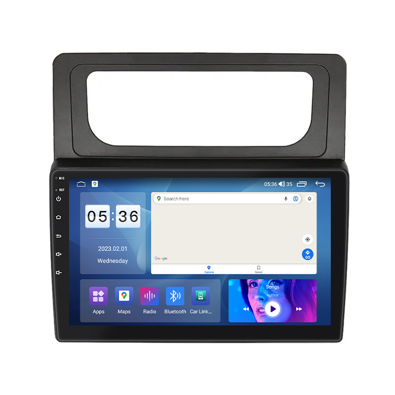 Штатна магнітола 10" Lesko для Volkswagen Caddy III Рестайлінг 2010-2015 2/32Gb CarPlay 4G Wi-Fi GPS Prime