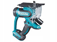 Ножовка аккумуляторная по гипсокартону Makita DSD180Z (6 мм, 6000 мин-1, 15-30 мм, BL, LXT, без аккумуляторов