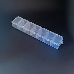 Органайзер пластиковий NA-18  150х31х22мм прозорий