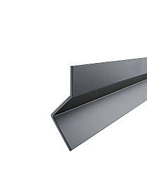 ODF-04-29-01-L2500 Профіль для душових кабін під душовий ущільнювач, без отворів, матовий