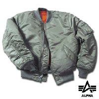 Куртка бомбер MA-1 Alpha Industries Flight Jacket MJM21000C1 Silver