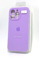 Чехол iPhone 12Pro Silicon Case original FULL Camera №47 lilac (4you)