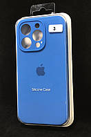 Чохол для телефону iPhone 14ProMax Silicon Case original FULL Camera No3 iris (4you)