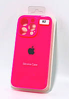 Чехол для телефона iPhone 14ProMax Silicone Case original FULL Camera №52 ultra pink (4you)