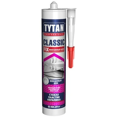 Клей монтажний Tytan Classic Fix безбарвний (310 мл)