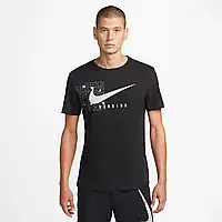 Футболка мужская Nike Dri-Fit Run Division Ss Top Black / DV9386-010