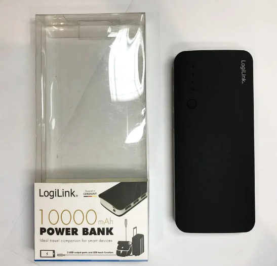 Переносная зарядка Power Bank Logilink PA0145 10 000mAh Повербанк Батарея для смартфона внешний аккумулятор sh - фото 8 - id-p2132319790