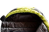 Спальний мішок Tramp Arctic Long кокон правий green/grey 225/80-55 UTRS-093L, фото 3