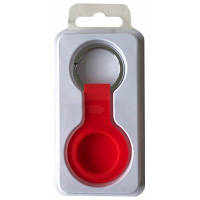 Брелок для AirTag Silicone FULL Key Ring з карабіном, Red (314999)