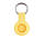 Брелок для AirTag Silicone FULL Key Ring з карабіном, Yellow (315026), фото 3