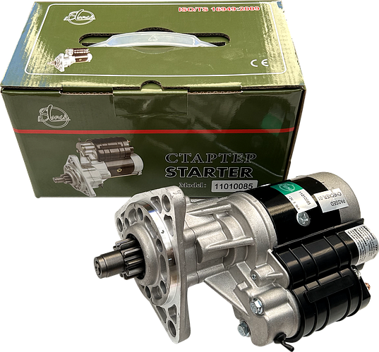 Стартер Slovak 12V 3.5 kW 100% медь (МТЗ-80,82) (ID#1427000712), цена ...