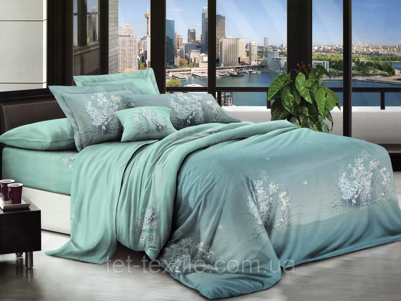 Комплект постільної білизни ТЕТ Преміум, євро розмір