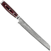 Нож для хлеба 230 мм дамасская сталь, серия SUPER GOU Yaxell (37108)