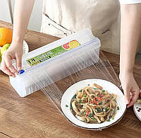Кухонный диспенсер пластиковый резак для пищевой пленки