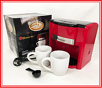 Кофеварка капельная Domotec, Кофеварка на две чашки, Маленькая кофемашина для дома, Электрокофеварки ShopShop