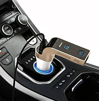 Автомобильный fm модулятор mp3 g7 bluetooth для смартфона в прикуриватель авто блютуз трансмиттер для машины