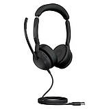 Навушники з мікрофоном JABRA Evolve2 50 USB-A MS Stereo (25089-999-999), фото 5