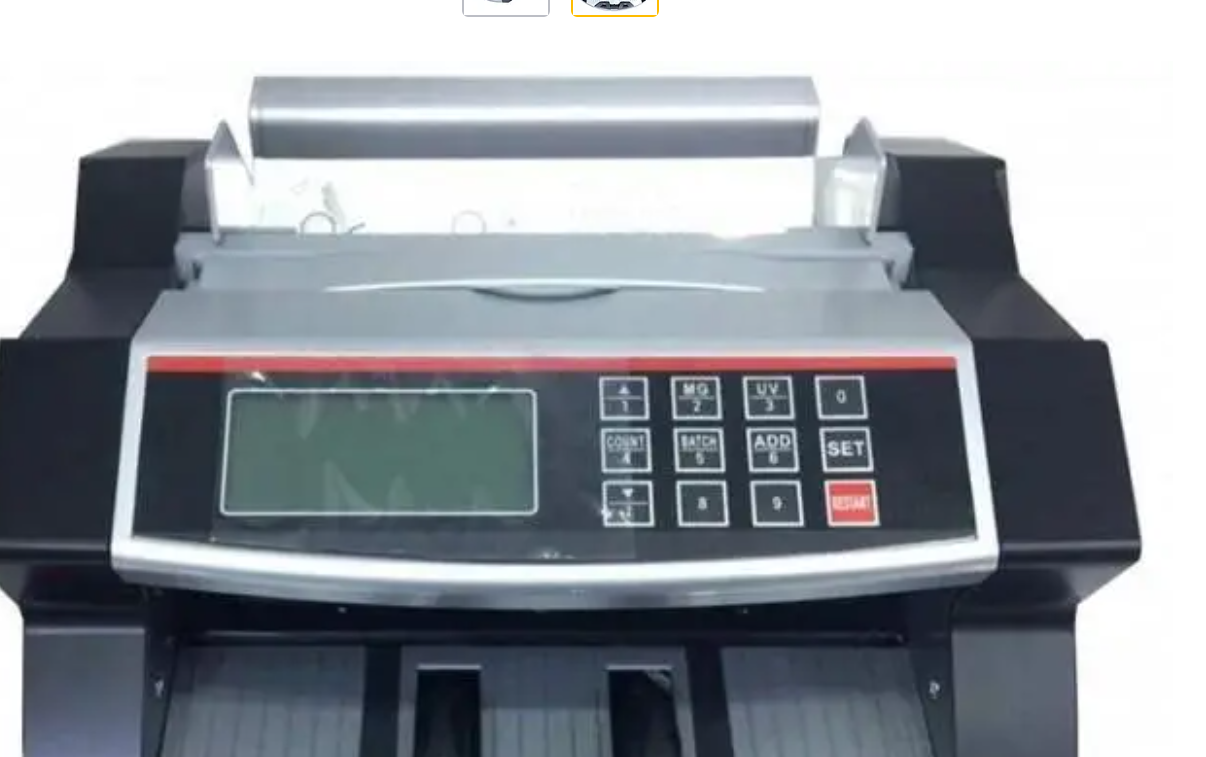Счетная машинка детектором Counter, Счетчик-детектор банкнот, Денежно-счетная машинка, Купюросчетная машина - фото 9 - id-p2132323499