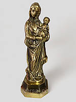 Статуетка "Діва Марія з немовлям" з бронзи