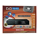 Цифровий тюнер TS ORIGINAL 9902 з пультом / Тюнер Т2 / Ресивер для телевізора / Приставка T2, фото 8