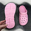 Сабо крокси жіночі піна світло-рожеві Даго Стиль 4041, фото 6