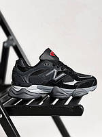 Кроссовки Кроссовки New Balance 9060 Grey Black, Топовые new balance, New balance 9060 dark grey, New balance