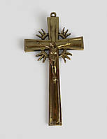 Хрест настінний з бронзи