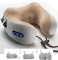 Массажная подушка для шеи U-shaped massage pillow ZXC