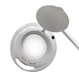 Лампа-лупа 6017H LED-5D З РЕГУЛЮВАННЯМ ЯСКРАВОСТІ ХОЛОД І ТЕПЛ СВЕТ 1-12W