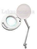 NEW! Збільшувальна лампа-лупа LS-6027К-Н LED — 5 діоптрій 12W, фото 5