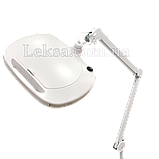 ЛАМПА-ЛУПА 6030-8 60 SMD LED 12 W 3D + ШТАТІВ 5А, фото 3