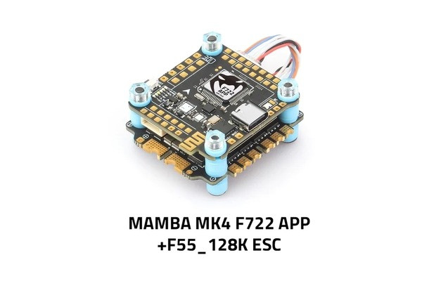Політний контролер Diatone MAMBA MK4 F722APP ICM42688 F55_128K 6S (комбо стек)