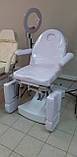 Кушетка косметологічна 2H2 White з механічним рег-м висоти, фото 3